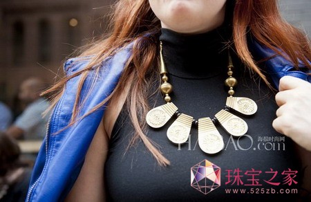 紐約時(shí)裝周型人街拍珠寶搭配合輯 個(gè)性才是潮流【4】